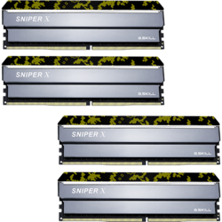 Sniper X 32GB (4x8GB) DDR4 3600MHz, CL19, 1.35V, Kit Quad Channel