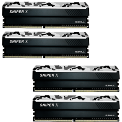 Sniper X 32GB (4x8GB) DDR4 3000MHz, CL16, 1.35V, Kit Quad Channel