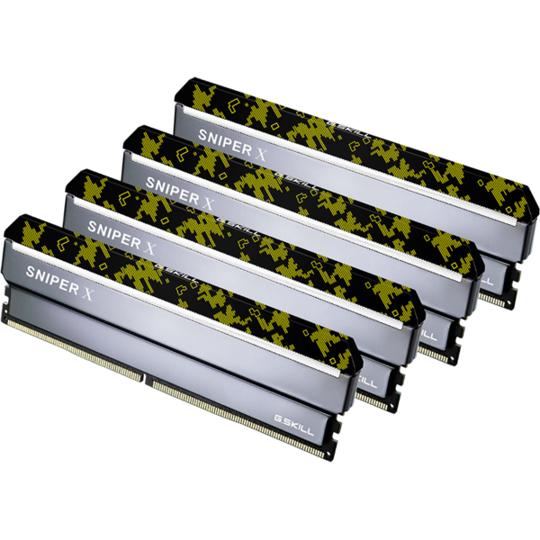 Memorie G.Skill Sniper X 32GB (4x8GB) DDR4 3000MHz, CL16, 1.35V, Kit Quad Channel