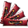 Memorie G.Skill Ripjaws 4 32GB (4x8GB) DDR4 2666MHz, CL15, 1.20V, Kit Quad Channel, Red