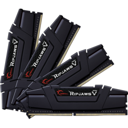 Ripjaws V 16GB (4x4GB) DDR4 3200MHz, CL16, 1.35V, Kit Quad Channel, Black