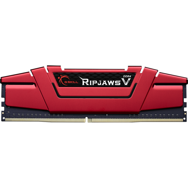 Memorie G.Skill Ripjaws V 32GB (4x8GB) DDR4 2800MHz, CL15, 1.25V, Kit Quad Channel, Red