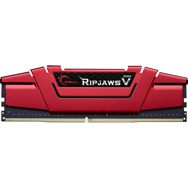 Memorie G.Skill Ripjaws V 16GB (4x4GB) DDR4 2800MHz, CL15, 1.25V, Kit Quad Channel, Red