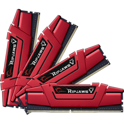 Ripjaws V 32GB (4x8GB) DDR4 2666MHz, CL19, 1.20V, Kit Quad Channel, Red