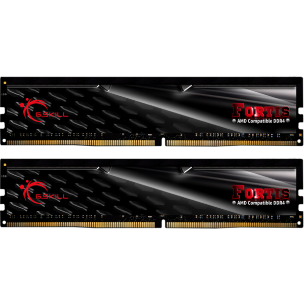 Memorie G.Skill Fortis (pentru AMD) DDR4 32GB (4x8GB) 2133MHz CL15 1.20V, Kit Quad Channel