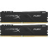 Memorie Kingston HyperX Fury Black 8GB DDR4 2400MHz CL15 Kit Dual Channel