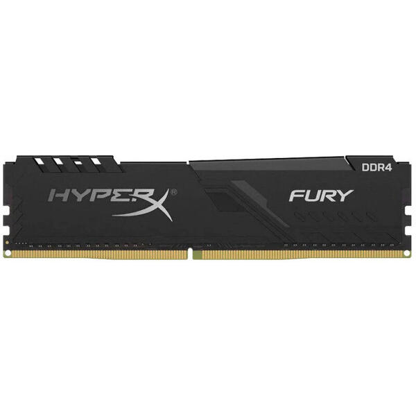 Memorie Kingston HyperX Fury Black 16GB DDR4 2666MHz CL16