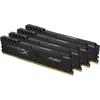 Memorie Kingston HyperX Fury Black 16GB DDR4 2400MHz CL15 Kit Quad Channel
