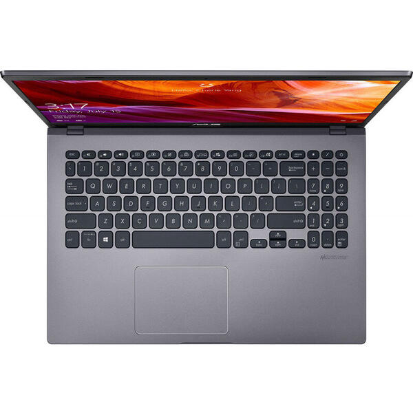 Laptop Asus X509FA, 15.6 inchFHD, Intel Core i5-8265U, 8GB DDR4, 512GB SSD, GMA UHD 620, Endless OS, Grey