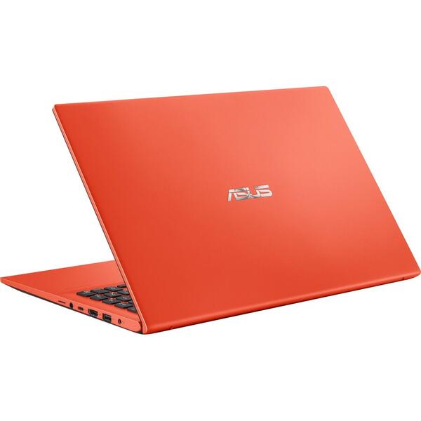 Laptop Asus VivoBook 15 X512FA, 15.6 inch FHD, Intel Core i3-8145U, 4GB DDR4, 256GB SSD, GMA UHD 620, No OS, Coral Crush