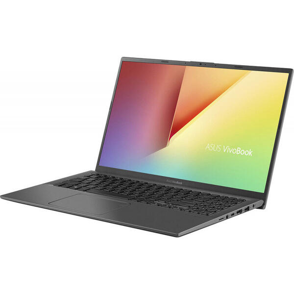 Laptop Asus VivoBook 15 X512FA, 15.6 inch FHD, Intel Core i3-8145U, 8GB DDR4, 256GB SSD, GMA UHD 620, No OS, Slate Gray