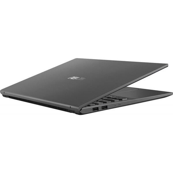 Laptop Asus VivoBook 15 X512FA, 15.6 inch FHD, Intel Core i3-8145U, 4GB DDR4, 256GB SSD, GMA UHD 620, No OS, Slate Gray