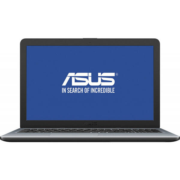 Laptop Asus VivoBook 15 X540MA, 15.6 inch HD, Intel Celeron N4000, 4GB DDR4, 500GB HDD, GMA UHD 600, Endless OS, Silver