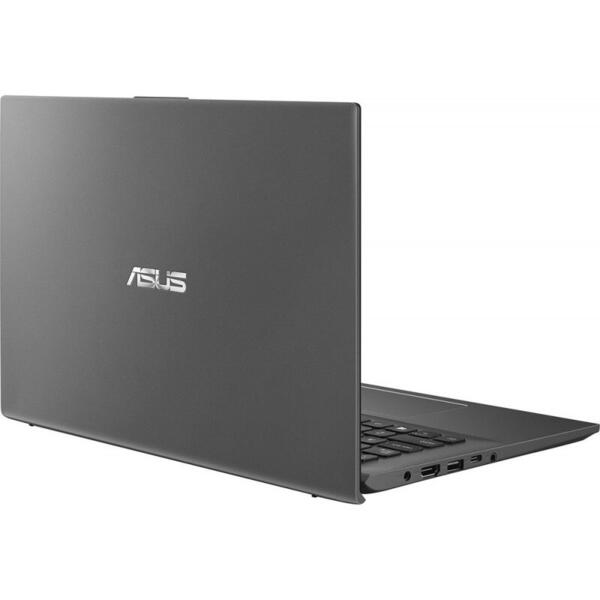 Laptop Asus VivoBook 14 X412FJ, 14 inch FHD, Intel Core i5-8265U, 8GB DDR4, 256GB SSD, GeForce MX230 2GB, Endless OS, Slate Grey