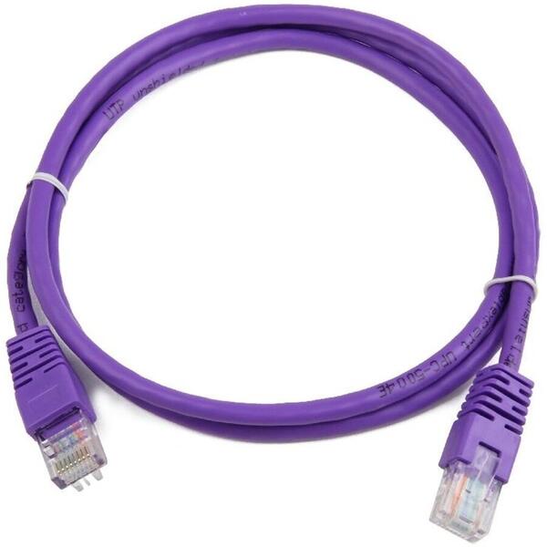 Patch Cord Gembird RJ45, cat.5e, UTP, 0.5m, Purple