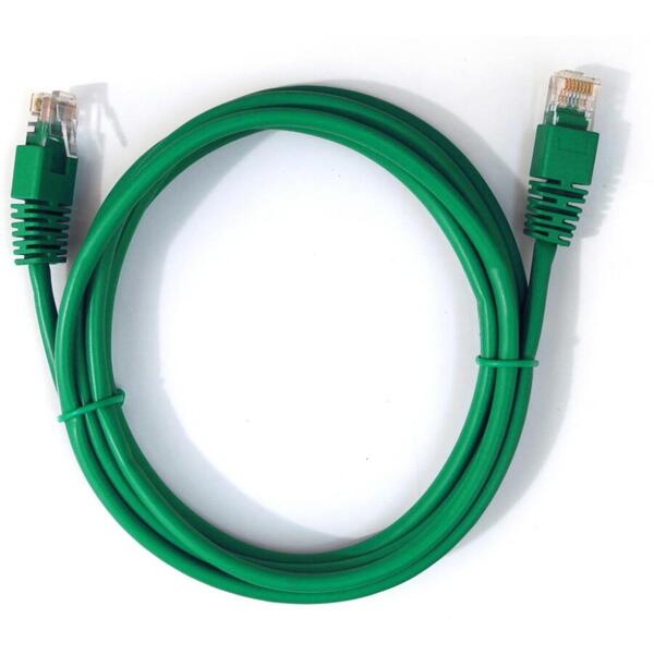 Patch Cord Gembird UTP Cat5e,  0.5m  Verde