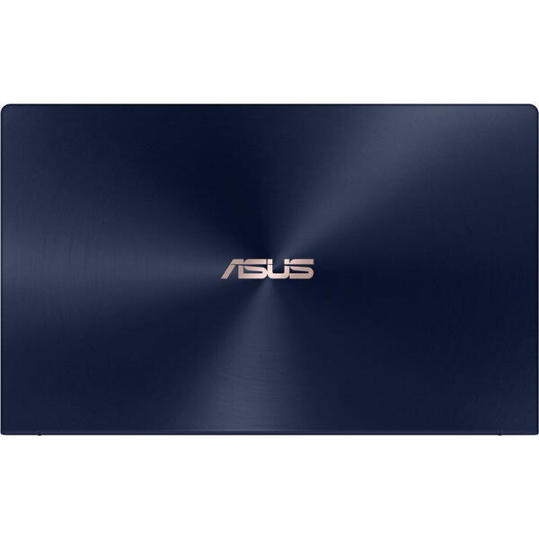 Ultrabook Asus UX433FA, 14 inch Full Hd 1920 x 1080, Core i5 8265U, 8 GB, 256 GB, Intel HD Graphics 620 Windows 10 Professional, Royal Blue Metal