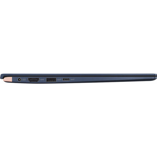 Ultrabook Asus UX433FA, 14 inch Full Hd 1920 x 1080, Core i5 8265U, 8 GB, 256 GB, Intel HD Graphics 620 Windows 10 Professional, Royal Blue Metal