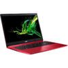Laptop Acer Aspire 5 A515-54, FHD IPS 1920 x 1080, Core i5-8265U, 4GB DDR4, 256GB SSD, GMA UHD 620, Linux, Red