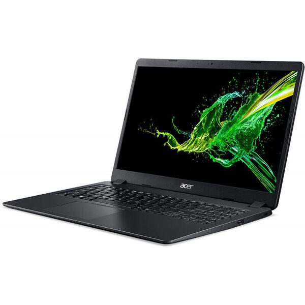 Laptop Acer Aspire 3 A315-42,15.6 inch FHD 1920 x 1080, Procesor AMD Athlon™ 300U, 4GB DDR4, 256GB SSD, Radeon Vega 3, Linux, Black