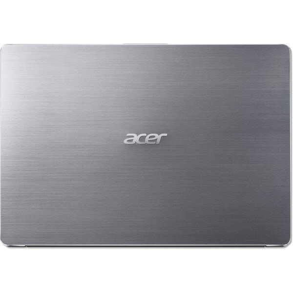 Laptop Acer Swift 3 SF314-56, 14 inch FHD IPS 1920 x 1080, Procesor Core i5-8265U, 8GB DDR4, 256GB SSD, GMA UHD 620, Windows 10 Home, Silver