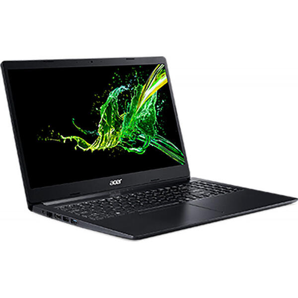Laptop Acer Aspire 3 A315-34,15.6 inch FHD 1920 x 1080, Procesor Intel Pentium Silver N5000, 4GB DDR4, 1TB, GMA UHD 605, Linux, Black