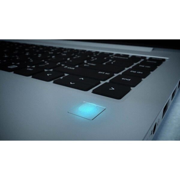 Laptop HP EliteBook 1050 G1, 15.6 inch FHD 1920 x 1080, Intel Core i7-8750H, 16GB DDR4, 512GB SSD, GTX 1050 4GB, Win 10 Pro, Silver