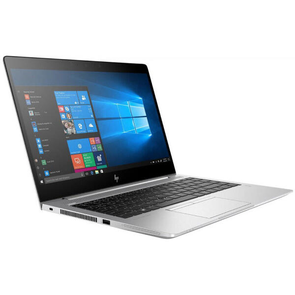 Laptop HP EliteBook 840 G6, 14 inch FHD 1920 x 1080, Intel Core i5-8365U, 8GB DDR4, 256GB SSD, GMA UHD 620, Win 10 Pro, Silver