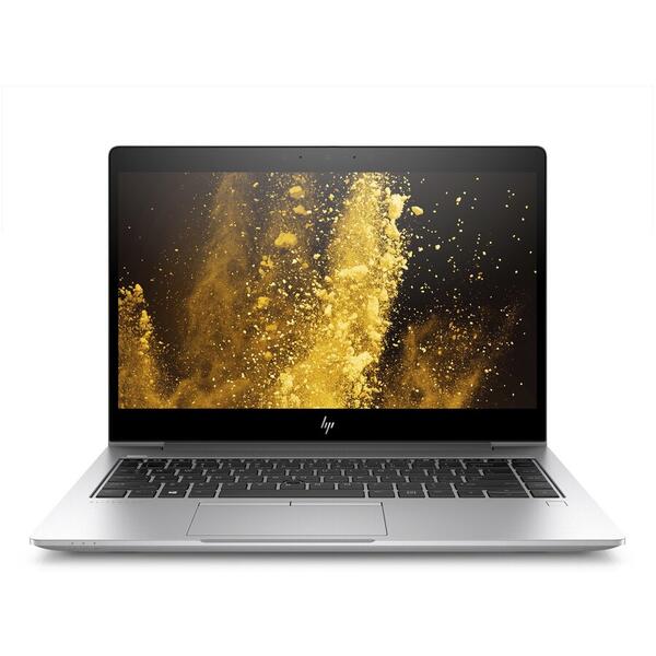 Laptop HP EliteBook 840 G6, Intel Core i5-8265U, 14" FHD, 8GB, 256GB SSD, Intel UHD Graphics 620, Win10 Pro, Argintiu