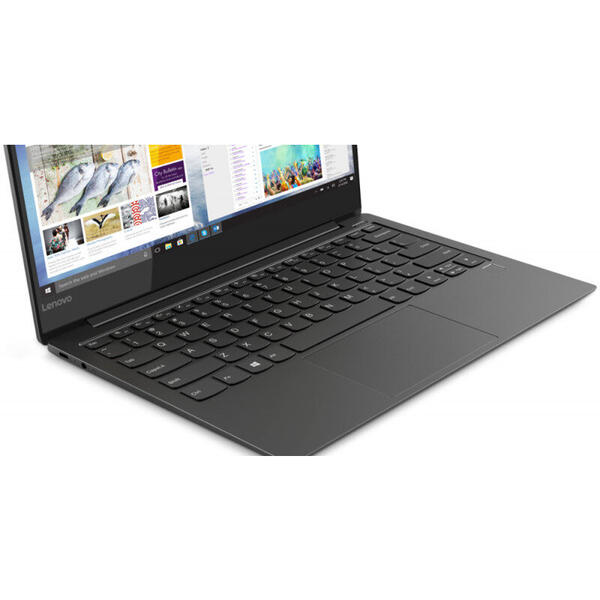 Laptop Lenovo YOGA S730, 13.3 inch FHD IPS 1920 x 1080, Intel Core i5-8265U, 16GB, 512GB SSD, GMA UHD 620, Win 10 Home, Iron Grey