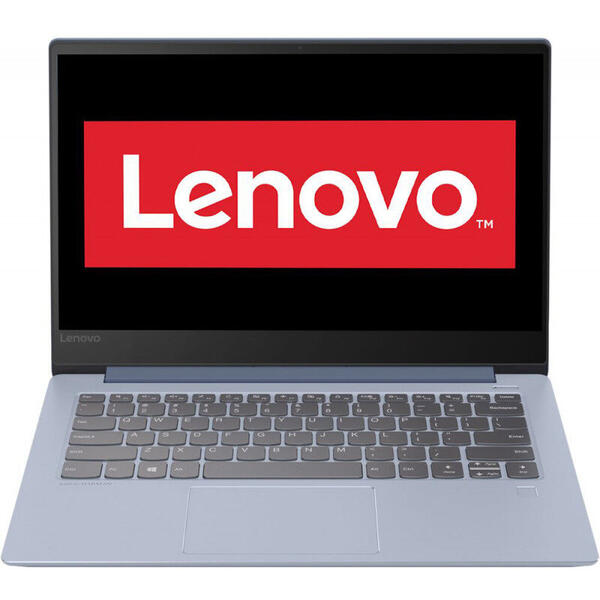 Laptop Lenovo IdeaPad 530S IKB, 14 inch FHD IPS 1920 x 1080, Intel Core i7-8550U, 8GB DDR4, 512GB SSD, GeForce MX150 2GB, FingerPrint Reader, FreeDos, Liquid Blue