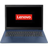 Laptop Lenovo IdeaPad 330 IKBR, 15.6 inch FHD 1920 x 1080, Procesor Intel® Core™ i5-8250U (6M Cache, up to 3.40 GHz), 8GB DDR4, 256GB SSD, GMA UHD 620, FreeDos, Mid Night Blue