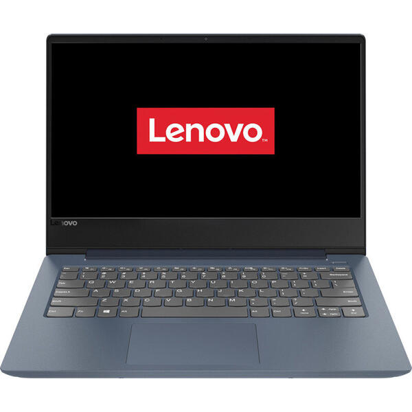 Laptop Lenovo IdeaPad 330S IKB, 14 inch FHD IPS, Procesor Intel® Core™ i5-8250U (6M Cache, up to 3.40 GHz), 8GB DDR4, 512GB SSD, GMA UHD 620, FreeDos, Mid Night Blue