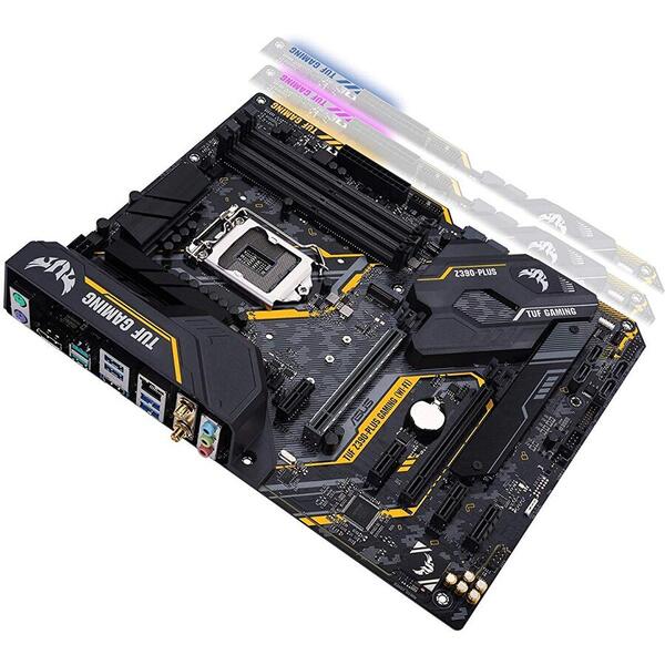 Placa de baza Asus TUF Z390-PLUS GAMING WI-FI, Socket 1151 v2