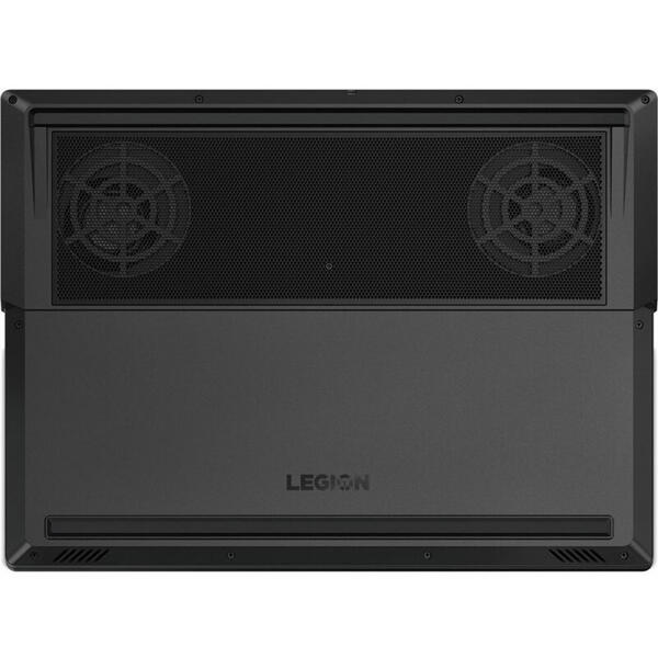 Laptop Lenovo Legion Y530, 15.6 inch FHD IPS, Procesor Intel® Core™ i7-8750H (9M Cache, up to 4.10 GHz), 8GB DDR4, 512GB SSD, GeForce GTX 1050 Ti 4GB, FreeDos, Black