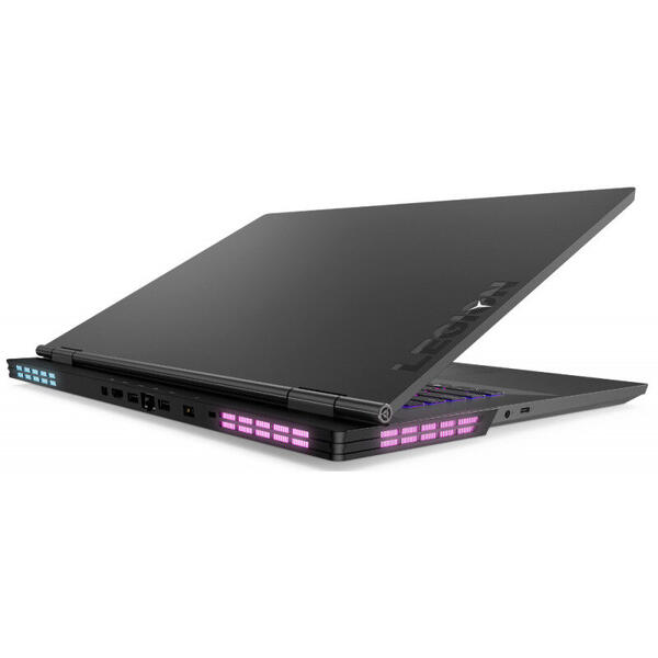 Laptop Lenovo Legion Y740, 17.3 inch FHD IPS 144Hz G-Sync, Procesor Intel® Core™ i7-9750H (12M Cache, up to 4.50 GHz), 16GB DDR4, 1TB SSD, GeForce RTX 2070 8GB, FreeDos, Black