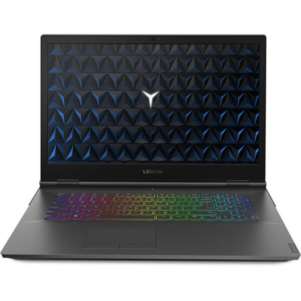 Laptop Lenovo Legion Y740, 17.3 inch FHD IPS 144Hz G-Sync, Procesor Intel® Core™ i7-9750H (12M Cache, up to 4.50 GHz), 16GB DDR4, 1TB SSD, GeForce RTX 2070 8GB, FreeDos, Black