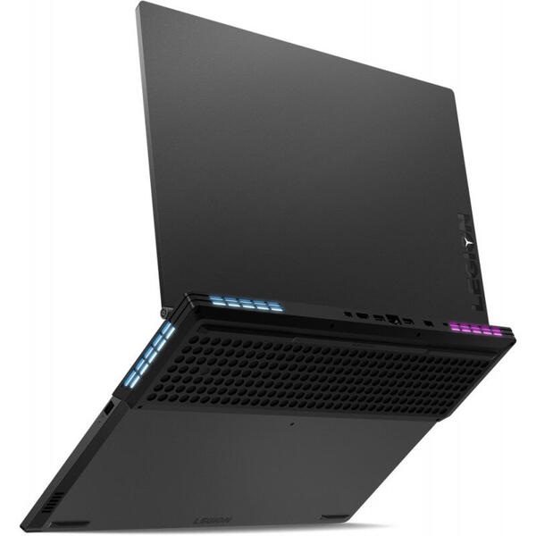 Laptop Lenovo Legion Y740, 17.3 inch FHD IPS 144Hz, Procesor Intel® Core™ i7-9750H (12M Cache, up to 4.50 GHz), 16GB DDR4, 1TB SSD, GeForce GTX 1660 Ti 6GB, FreeDos, Black