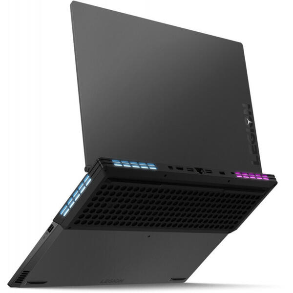 Laptop Lenovo Legion Y740, 15.6 inch FHD IPS 144Hz G-Sync, Procesor Intel® Core™ i7-9750H (12M Cache, up to 4.50 GHz), 16GB DDR4, 512GB SSD, GeForce RTX 2070 8GB, FreeDos, Black