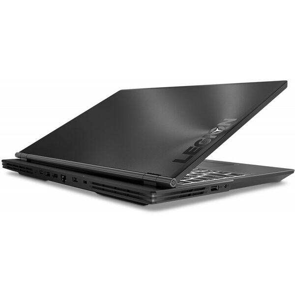Laptop Lenovo Legion Y540, 15.6 inch FHD IPS 144Hz, Procesor Intel® Core™ i5-9300H (8M Cache, up to 4.10 GHz), 8GB DDR4, 512GB SSD, GeForce RTX 2060 6GB, FreeDos, Black