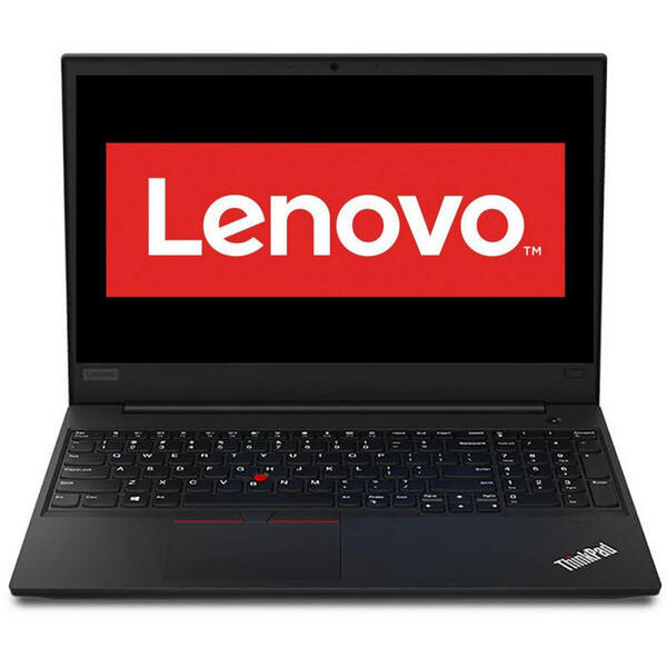 Laptop Lenovo ThinkPad E590, 15.6  FHD IPS, Procesor Intel Core i7-8565U (8M Cache, up to 4.60 GHz), 8GB DDR4, 256GB SSD, Radeon RX 550X 2GB, FreeDos, Black