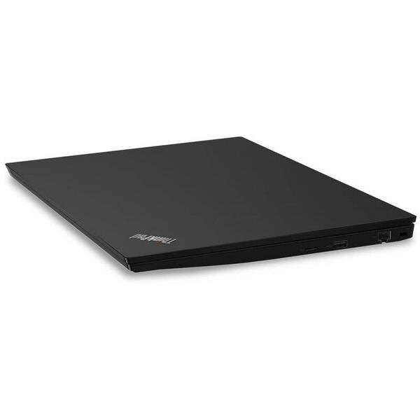 Laptop Lenovo ThinkPad E590, 15.6  FHD IPS, Procesor Intel Core i7-8565U (8M Cache, up to 4.60 GHz), 8GB DDR4, 256GB SSD, Radeon RX 550X 2GB, FreeDos, Black