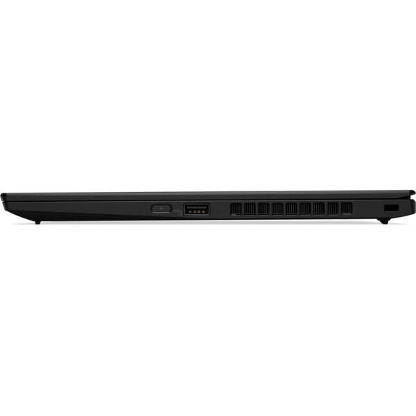 Laptop Lenovo ThinkPad X1 Carbon 7th gen, 14 inch FHD IPS, Procesor Intel Core i7-8565U (8M Cache, up to 4.60 GHz), 16GB, 512GB SSD, GMA UHD 620, 4G LTE, FingerPrint Reader, Win 10 Pro, Black Paint