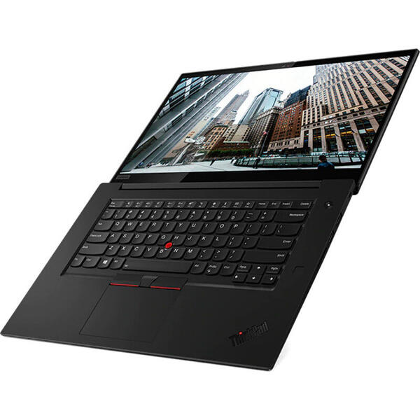 Laptop Lenovo ThinkPad X1 Extreme (2nd Gen), 15.6 UHD IPS, Procesor Intel Core i7-9750H (12M Cache, up to 4.50 GHz), 32GB DDR4, 1TB SSD, GeForce GTX 1650 4GB, Win 10 Pro, Black Weave