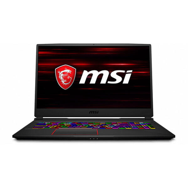 Laptop MSI Gaming GE75 Raider 8SF, 17.3'' FHD, Intel Core i7-8750H, 16GB DDR4, 1TB 7200 RPM + 256GB SSD, GeForce RTX 2070 8GB, No OS, Black