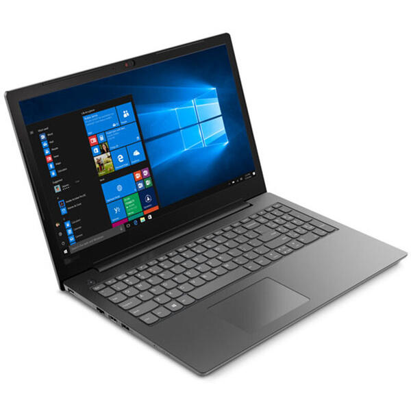 Laptop Lenovo V130 IKB, 15.6 FHD, Procesor Intel Core i5-8250U (6M Cache, up to 3.40 GHz), 8GB DDR4, 256GB SSD, Radeon 530 2GB, FreeDos, Iron Grey