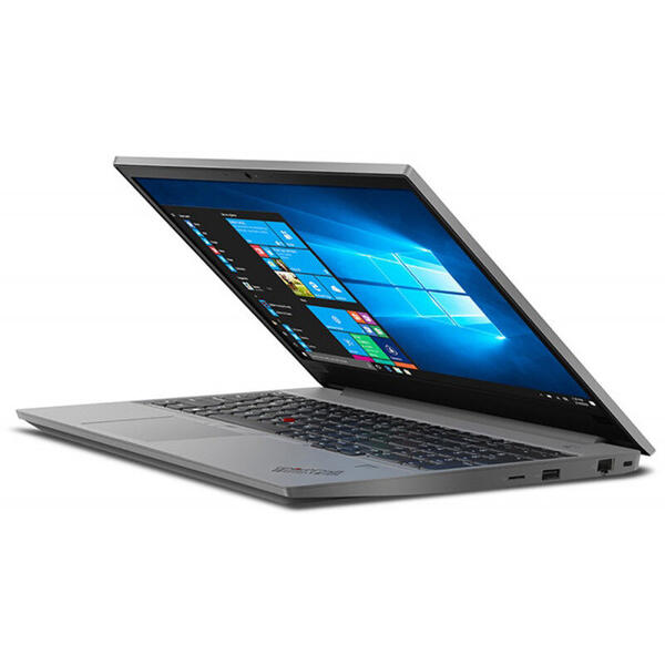 Laptop Lenovo 15.6'' ThinkPad E590, FHD IPS, Intel Core i5-8265U (6M Cache, up to 3.90 GHz), 8GB DDR4, 256GB SSD, GMA UHD 620, Win 10 Pro, Silver