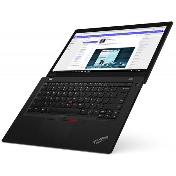 Laptop Lenovo 14'' ThinkPad L490, FHD IPS, Intel Core i5-8265U (6M Cache, up to 3.90 GHz), 8GB DDR4, 512GB SSD, GMA UHD 620, 4G LTE, Win 10 Pro, Black