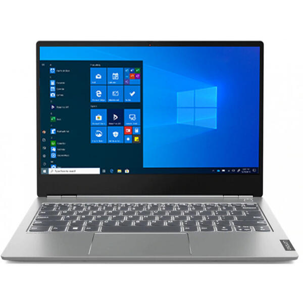 Laptop Lenovo 13.3'' ThinkBook 13s-IWL, FHD IPS, Intel Core i5-8265U (6M Cache, up to 3.90 GHz), 8GB DDR4, 256GB SSD, GMA UHD 620, Win 10 Pro, Mineral Grey