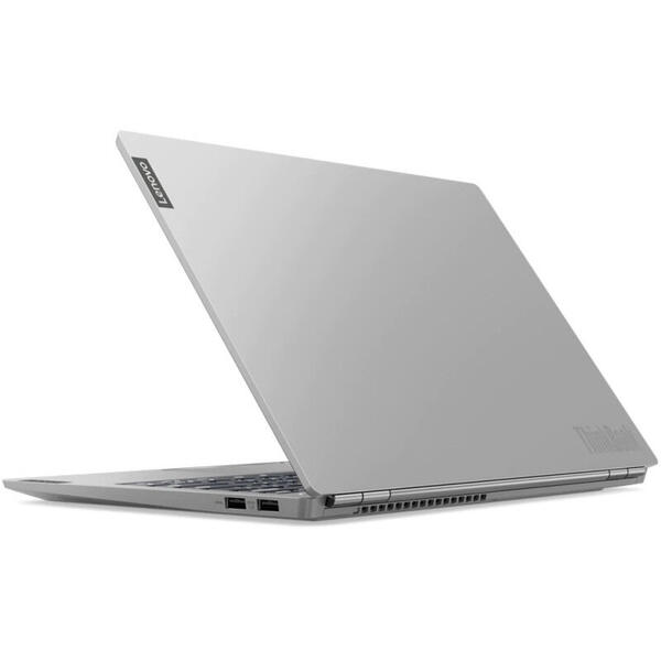 Laptop Lenovo 13.3'' ThinkBook 13s-IWL, FHD IPS, Intel Core i5-8250U (6M Cache, up to 3.40 GHz), 8GB DDR4, 512GB SSD, GMA UHD 620, Win 10 Pro, Mineral Grey